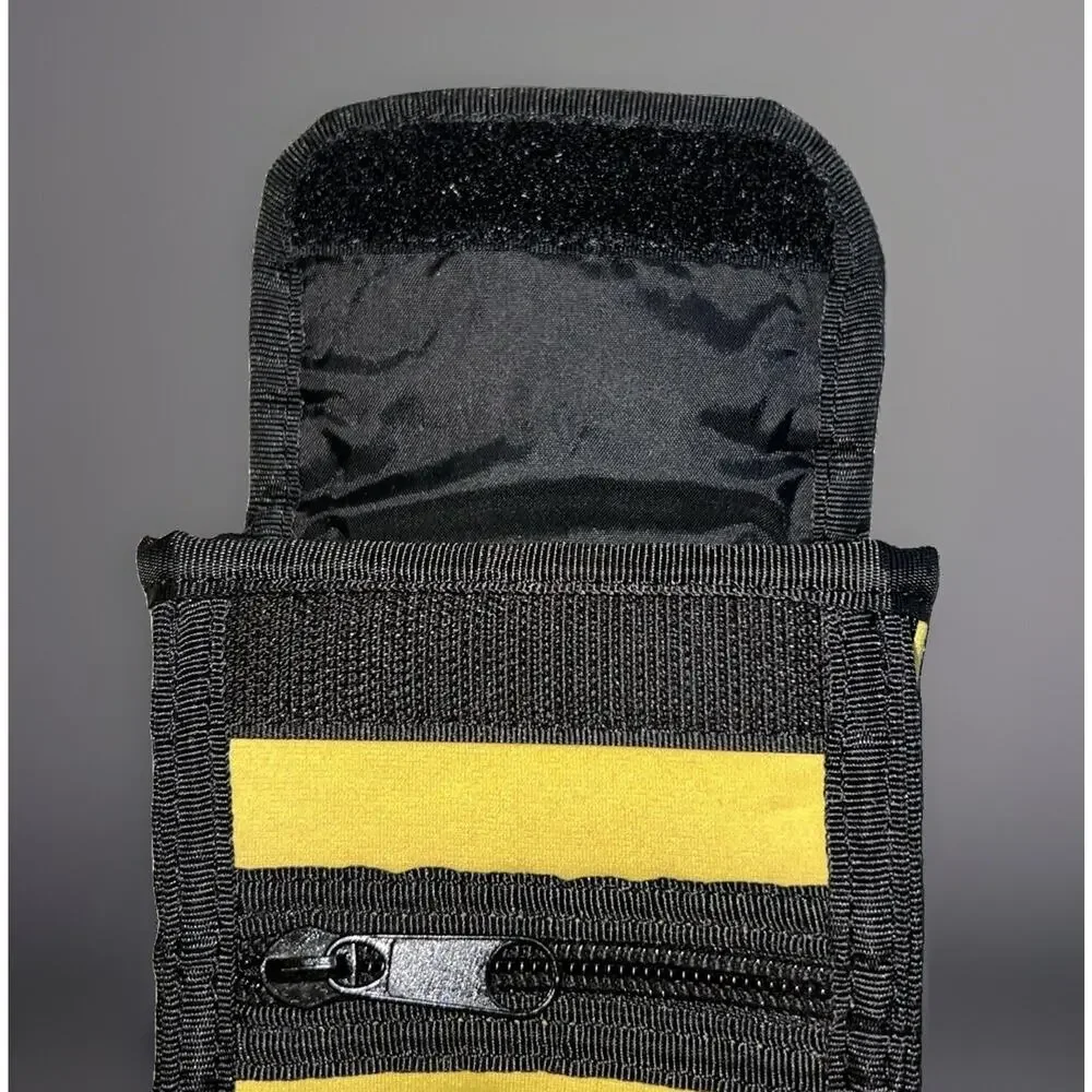 Vtg Pokémon Game Boy Pikachu Carry Case Yellow Front Pocket Belt Loop Closure